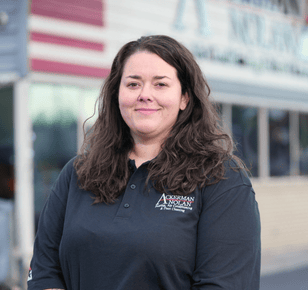 Ackerman-Nolan employee; Alysha Elmore - Office-Warehouse.