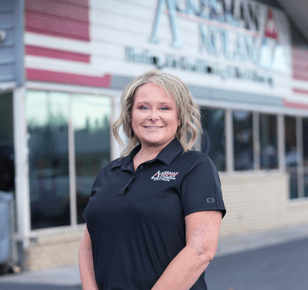 Ackerman-Nolan employee; Jessica Erickson - Service Admin.