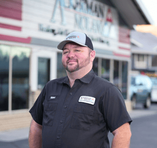 Ackerman-Nolan employee; Robert Halberg - Service Technician/Duct Cleaning Specialist.