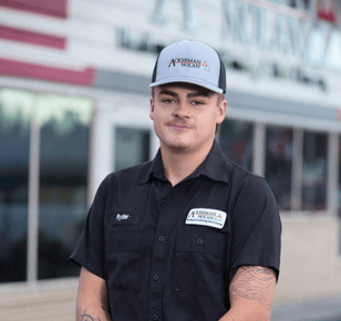 Ackerman-Nolan employee; Ryder Lindbo - Installer